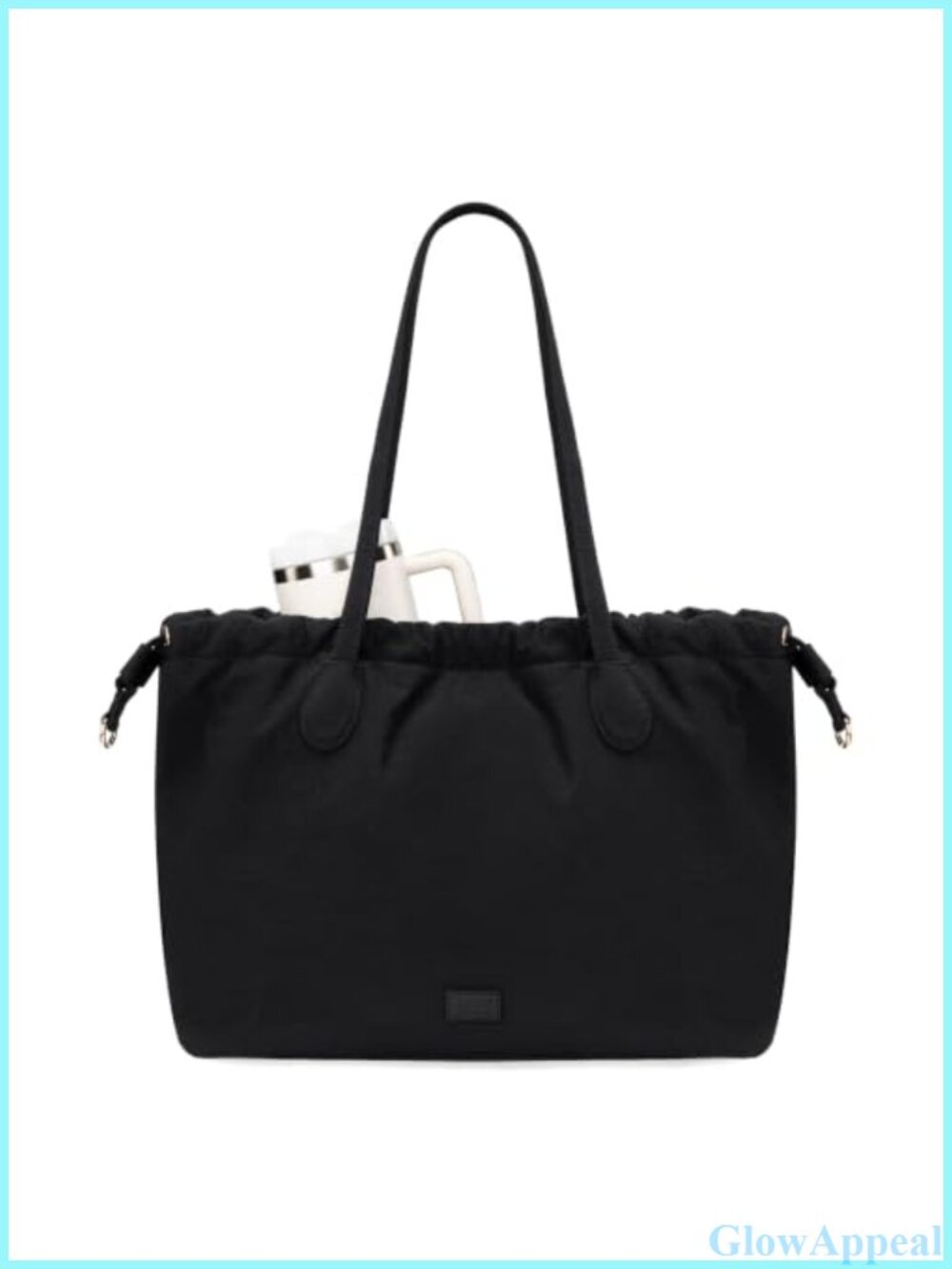 Large Waterproof Nylon Tote Bag for Women Work Laptop Shoulder Bag